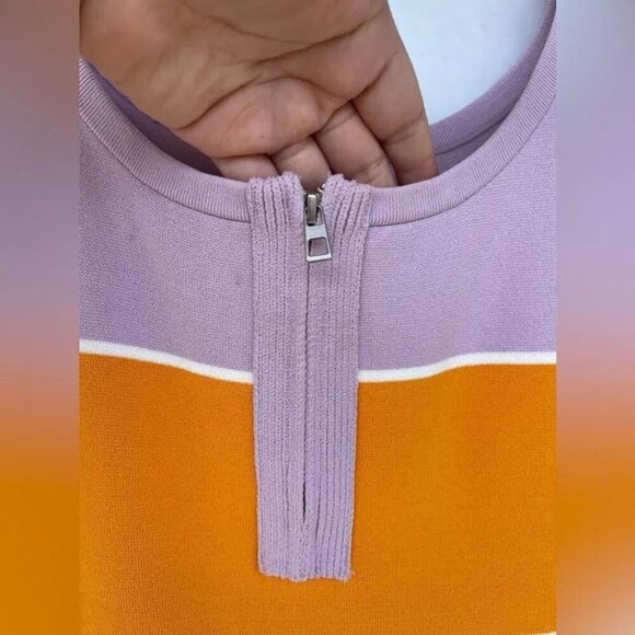 Tanya Taylor Noreen Colorblock Dress large - Picture 7 of 16